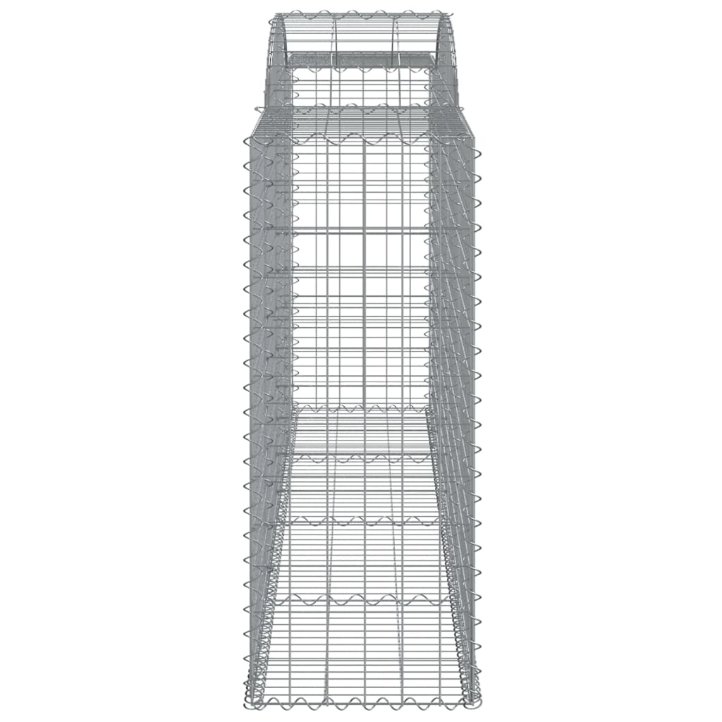Cestas Gaviones 13 Uds Forma De Arco Hierro 300x50x120/140 Cm_4