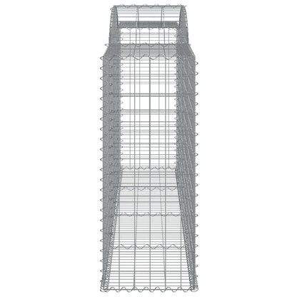 Cestas Gaviones 30 Uds Forma De Arco Hierro 300x50x120/140 Cm_4