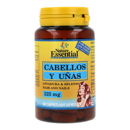 Cabelo e Unhas 225 mg Nature Essential, 90 cápsulas