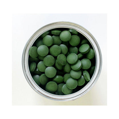 Mistura orgânica de spirulina e clorela, 600 comprimidos. Aldous Bio