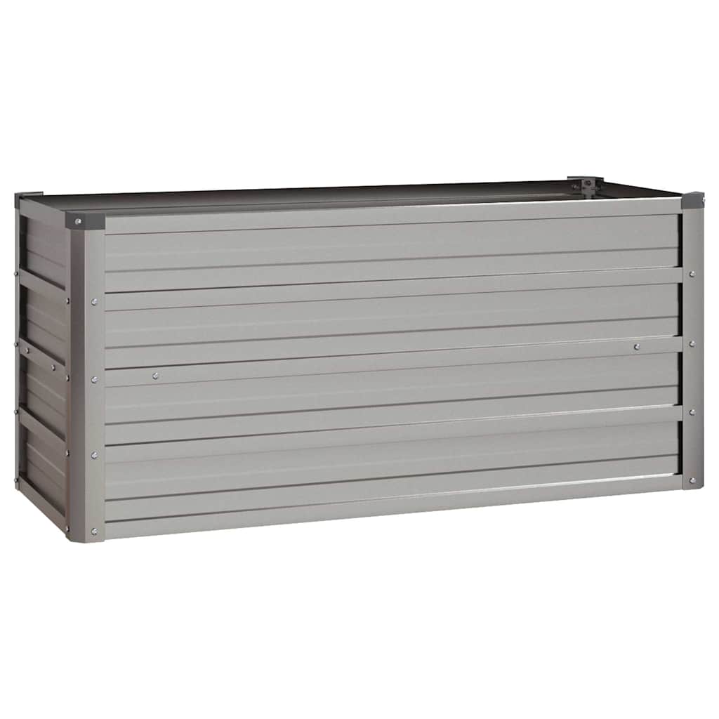 Arriate Oxidado De Acero Corten 100x40x45 Cm_2
