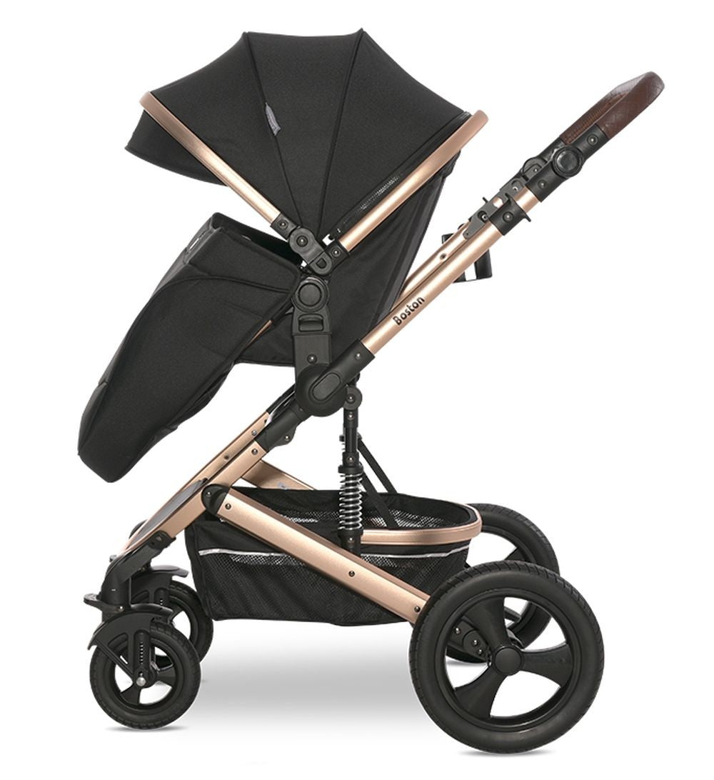 Carro De Bebé Dos Piezas Boston Hasta 22 Kg Black_4