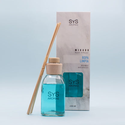 Ambientador Mikado Ropa Limpia 220 ml | Aroma Fresco y Algodón | Sensación de Limpieza | Fragancia Duradera_2