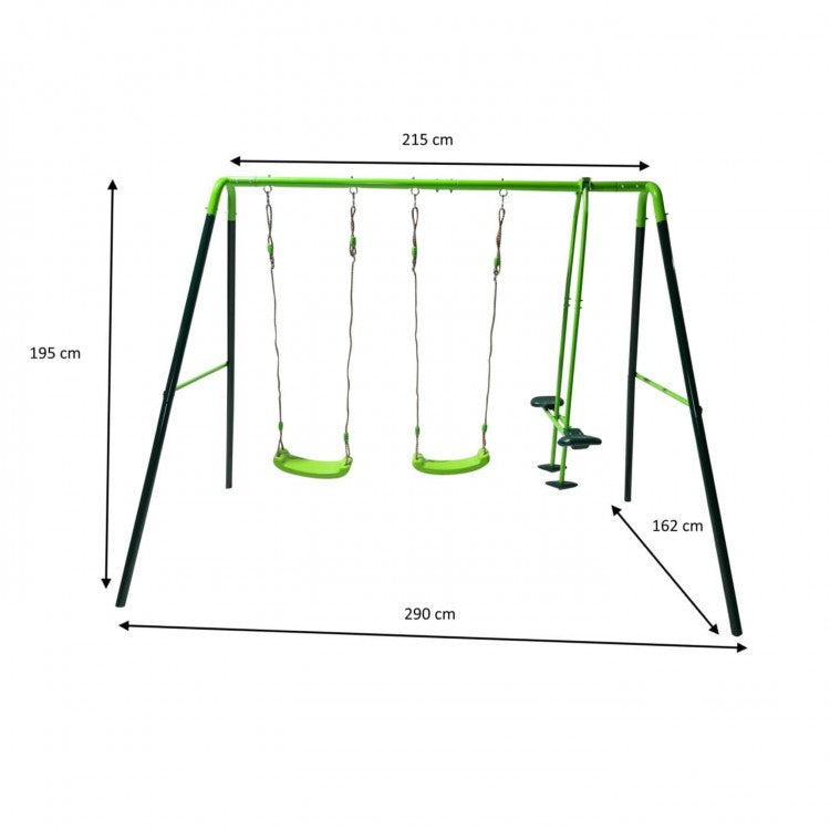 Columpio Triple Metalico Masgames Gingo._2