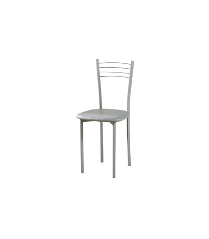 Pack De 4 Sillas Md-gabia Tapizadas En Tejido Pu Gris, 89cm(alto) 40cm(ancho) 45cm(largo)_1