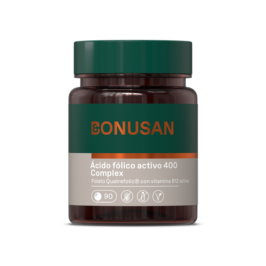 Ácido Fólico Ativo 400 Complex Bonusan 90 comprimidos