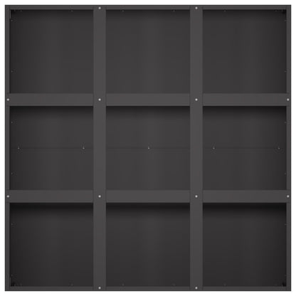 Macetero De Jardín Negro 100 X 100 X 20 Cm_3