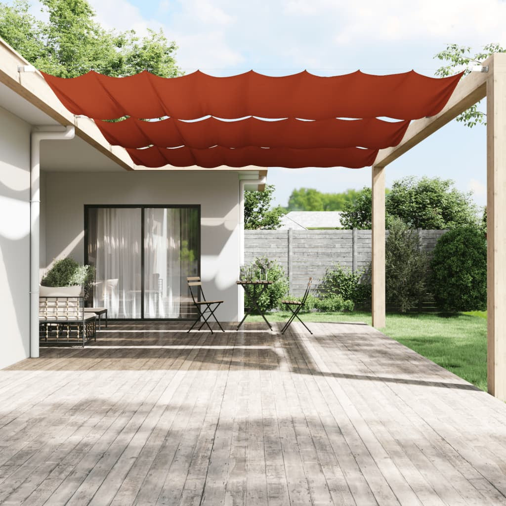 Vidaxl Toldo Vertical Tela Oxford Terracota 250x420 Cm_1