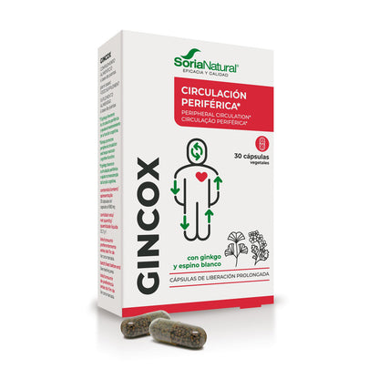 Cápsulas de Gincox, Soria Natural, 30 cápsulas