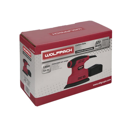 Lijadora Wolfpack Delta 220 Watt. Lijadora Mouse Multifunción. Decapado, Lijado, Eliminar Oxido, Etc._3