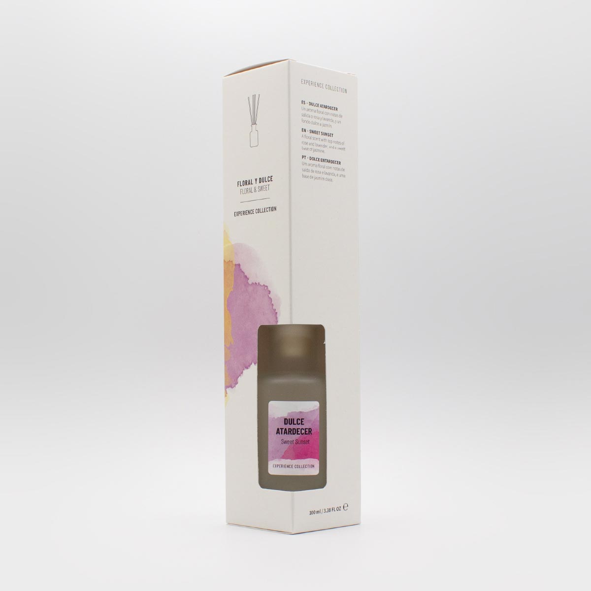 Ambientador Mikado Dulce Atardecer Experience 100 ml | Difusor de Varillas | Fragancia Cálida y Duradera | Hogar_1