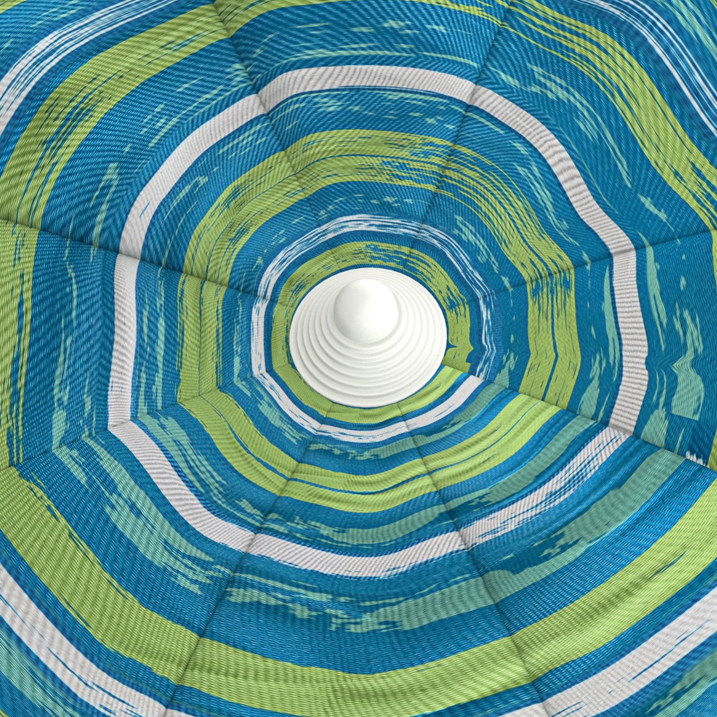 Outsunny Sombrilla De Playa Ø190x215 Cm Con Altura Ajustable Multicolor_4