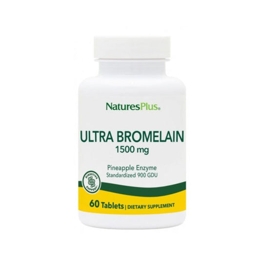 Ultra Bromelaína 1500 mg Nature's Plus 60 comprimidos