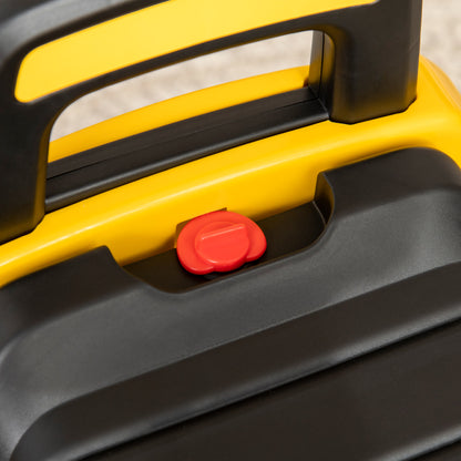 Homcom Tractor Correpasillos Con Licencia Caterpillar 78x29,5x54 Cm Amarillo_4