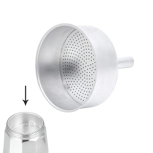 Embudo Cafetera Aluminio Classic / Inducción 9 Tazas_0