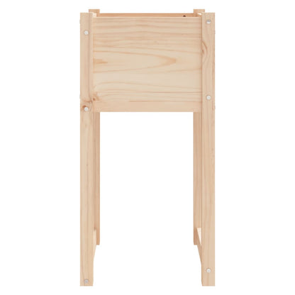 Jardinera 2 Unidades Madera Maciza De Pino 40x40x81 Cm_4