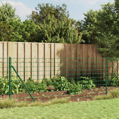 Cerca De Alambre De Acero Galvanizado Verde 0,8x10 M / Vetonek_3