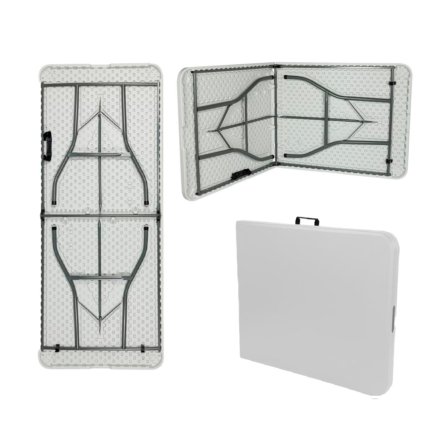Conjunto Plegable Mesa Con 2 Bancos De 180cm Catering 7house_4