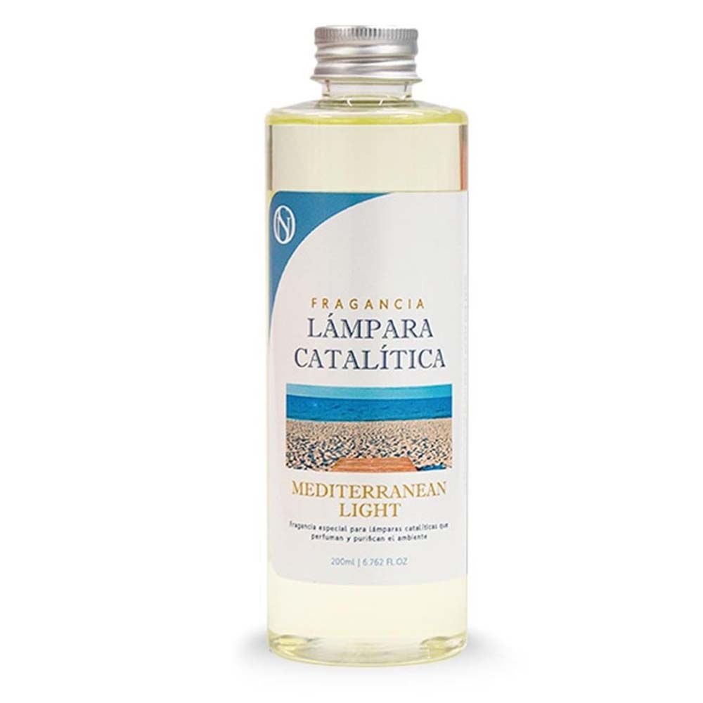 Fragancia Para Lámpara Catalítica Mediterranean Light (200ml) - Elimina Malos Olores, Perfuma Y Limpia El Ambiente_0