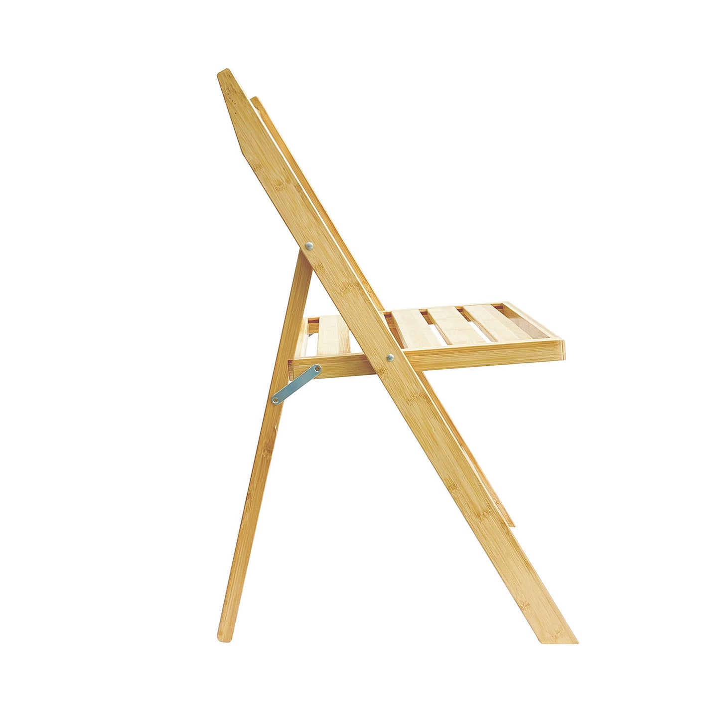 Pack 4 Sillas Plegables De Madera De Bambú 42.5x47.5x79cm O91_2