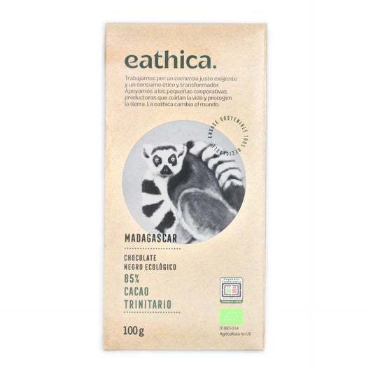 Eathica Chocolate 85% Madagáscar BIO 100 g