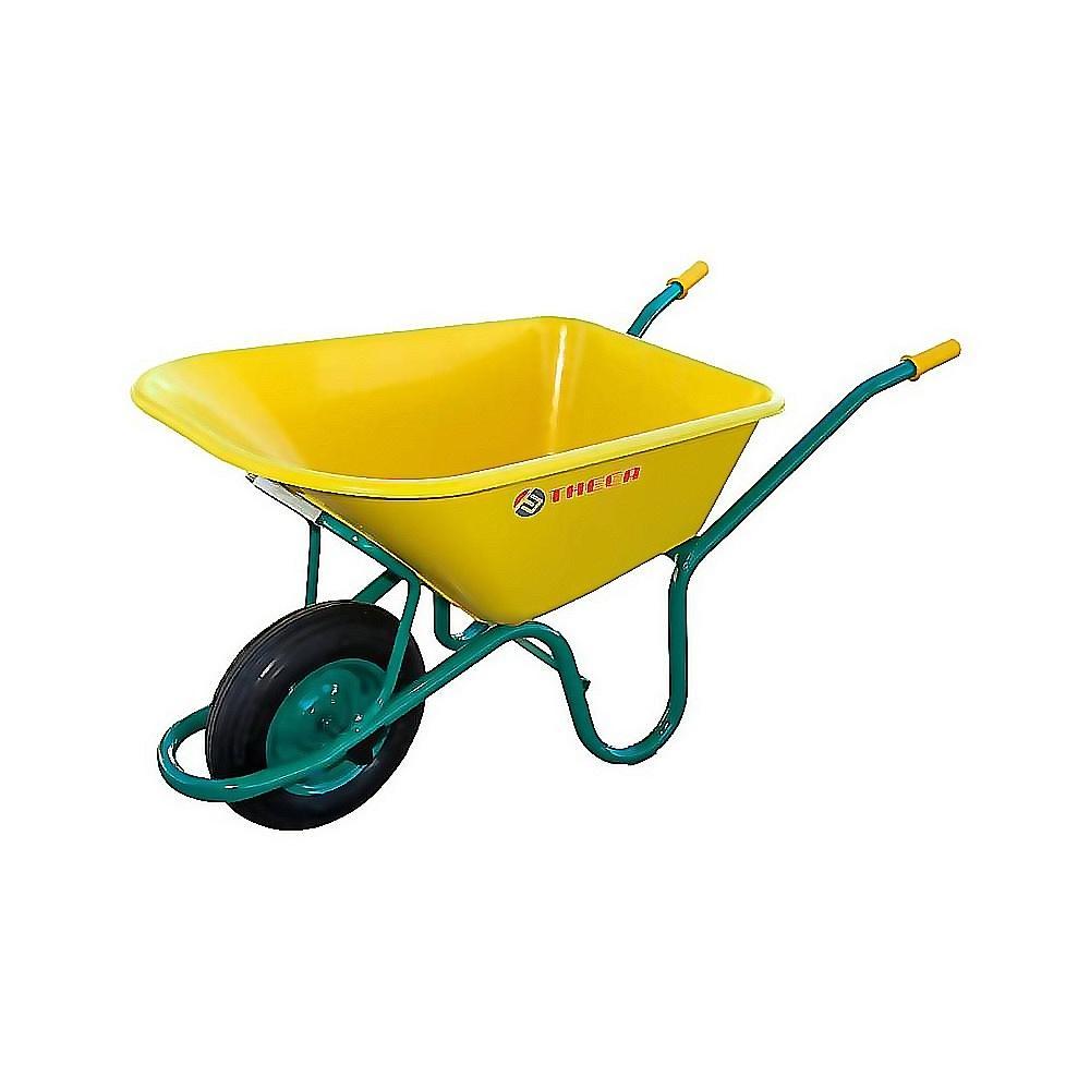 Carretilla Obra Nylon Pl. 100l Rueda Neumatica_1