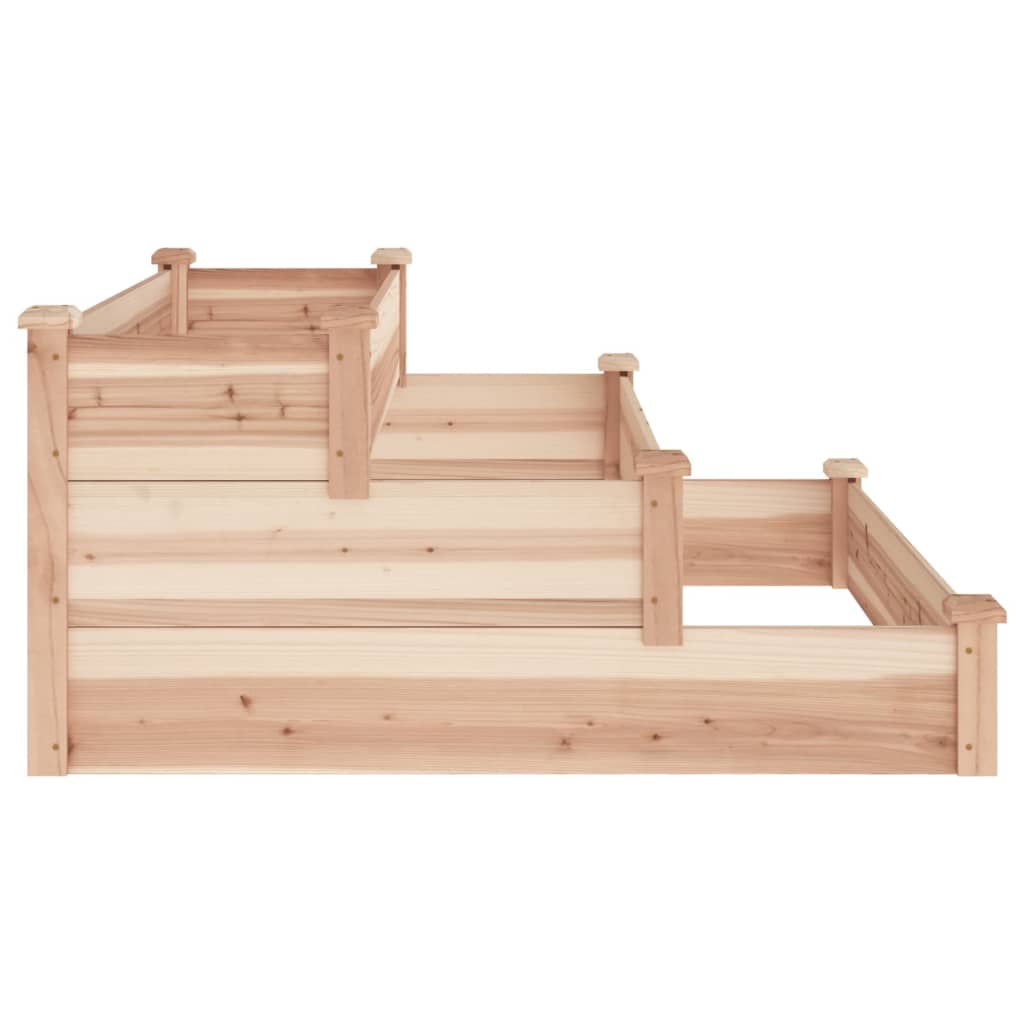 Jardinera Arriate Madera Maciza Abeto 120x120x56 Cm_4