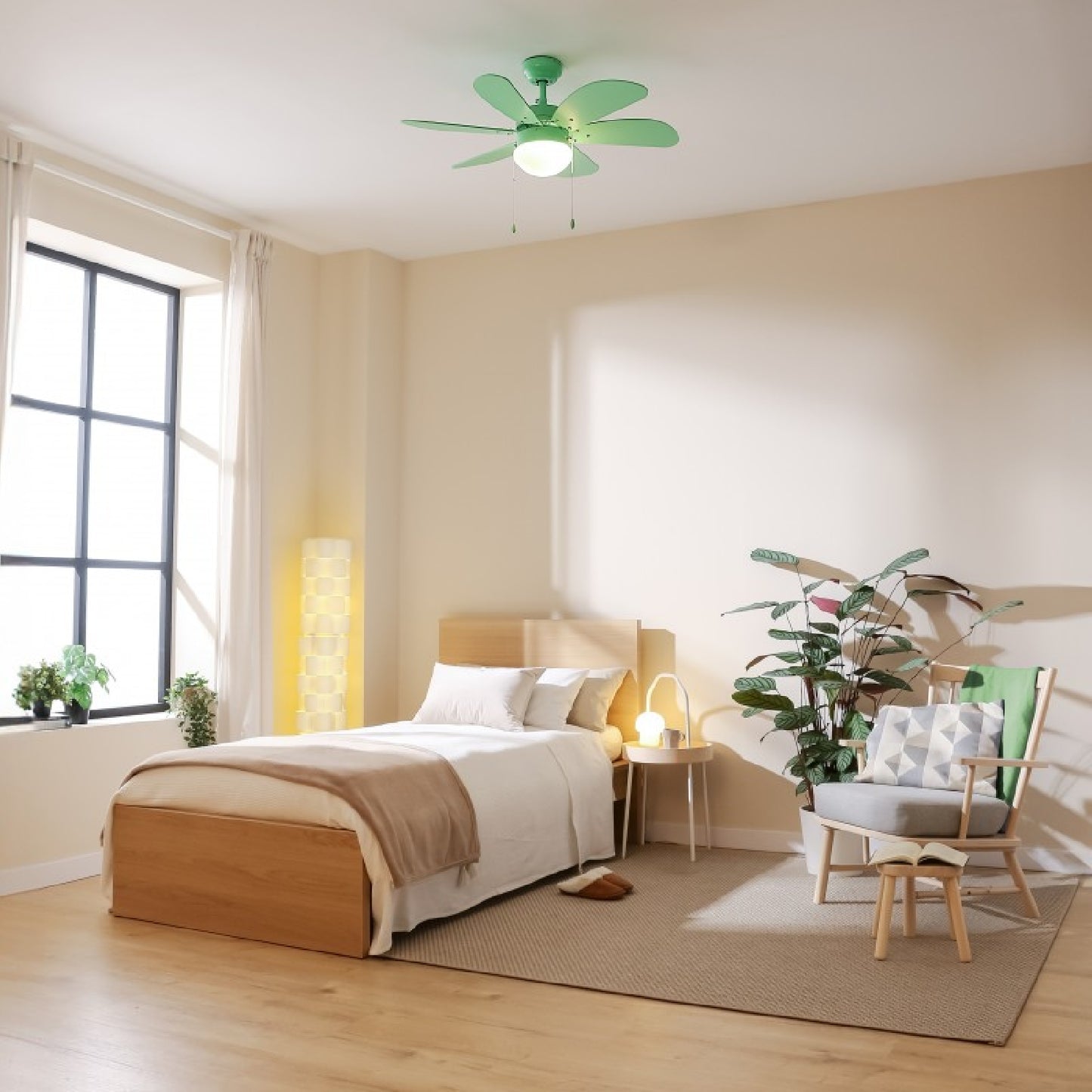 Cecotec Ventilador De Techo Con Luz Energysilence Aero 3600 Vision Full Green Cecotec_3