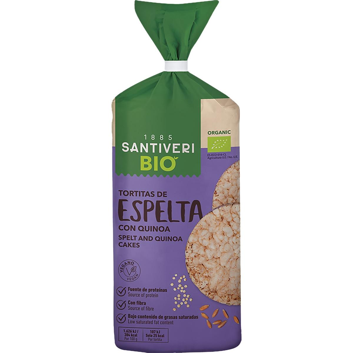 Panquecas de espelta com quinoa biológica 100 g