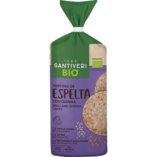 Panquecas de espelta com quinoa biológica 100 g