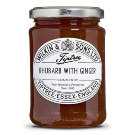 Geleia de ruibarbo e gengibre Tiptree 340g
