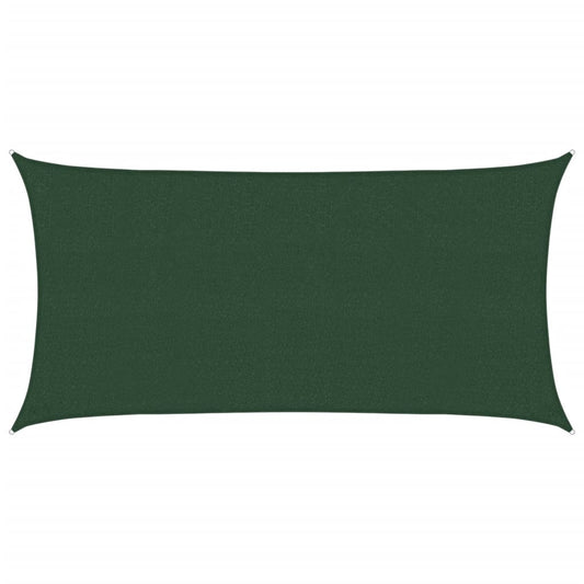 Vidaxl Toldo De Vela Verde Oscuro Hdpe 160 G/m² 2,5x4,5 M_0