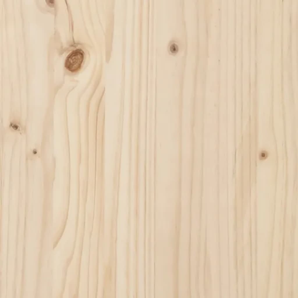 Mueble Zapatero De Madera Maciza De Pino 110x34x61 Cm / Vetonek_3