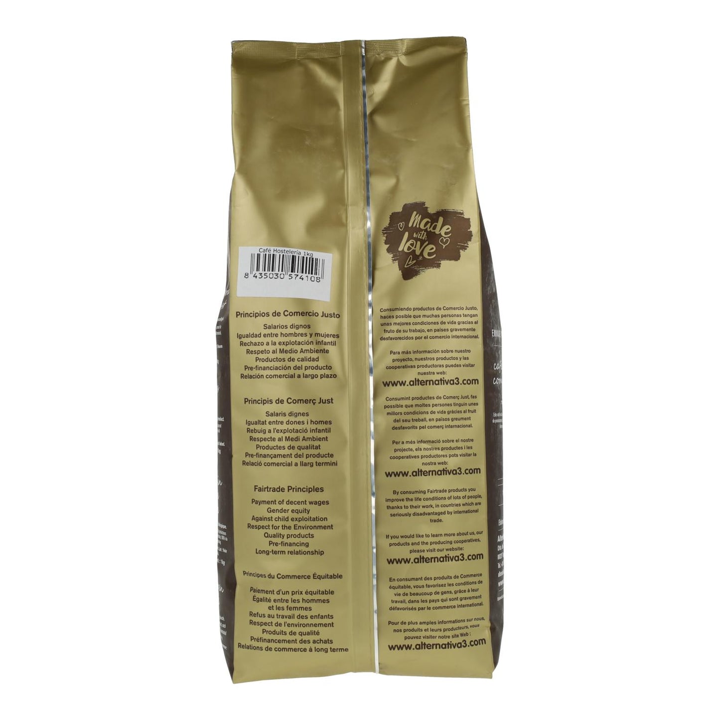 Grãos de café alternativos biológicos para hotelaria 1 kg