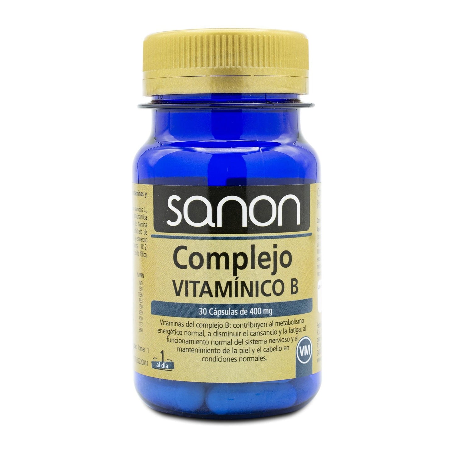 SANON Vitamina B Complex 30 cápsulas de 400 mg
