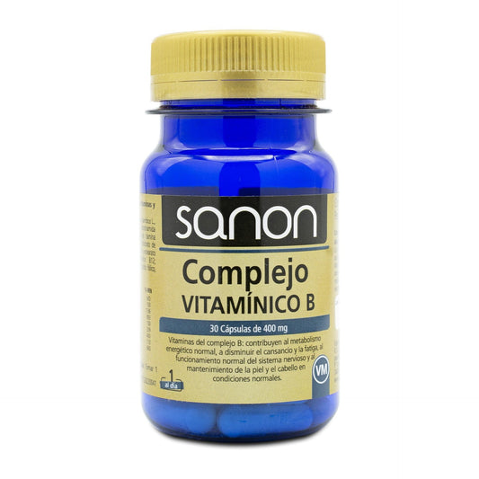 SANON Vitamina B Complex 30 cápsulas de 400 mg