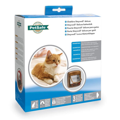 Petsafe Gatera Magnética De 4 Posiciones Deluxe 420 Marrón 5006_2