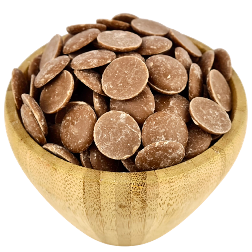 Chocolate Con Leche Ecológico Granel Pistoles 25 Kg_0