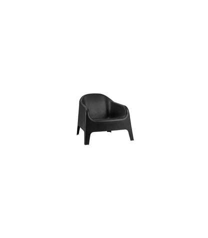 Sillón Jardín Pool Acabado Polipropileno Negro, 70cm(alto) 76cm(ancho) 72cm(fondo)_1