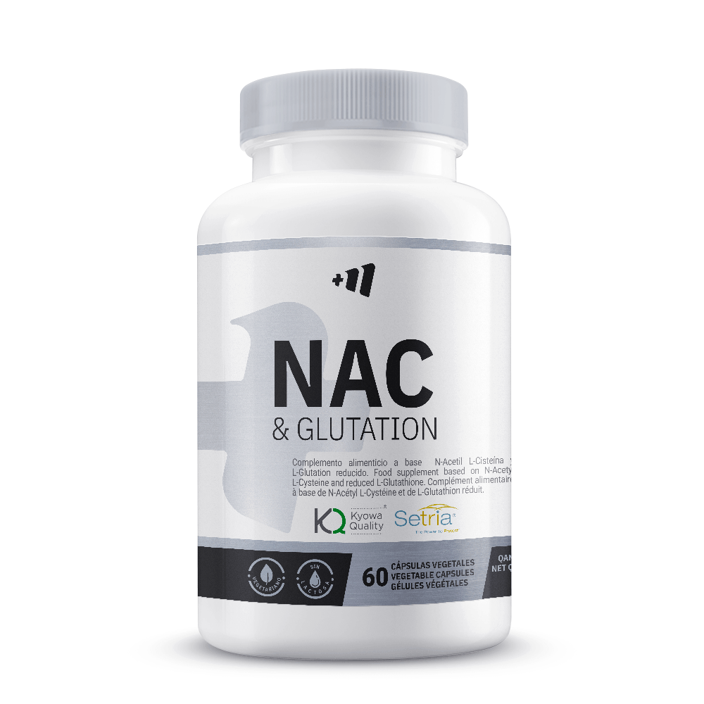 Nac & Glutatión - 60 Cápsulas Vegetales - Antioxidante - Masmusculo_0