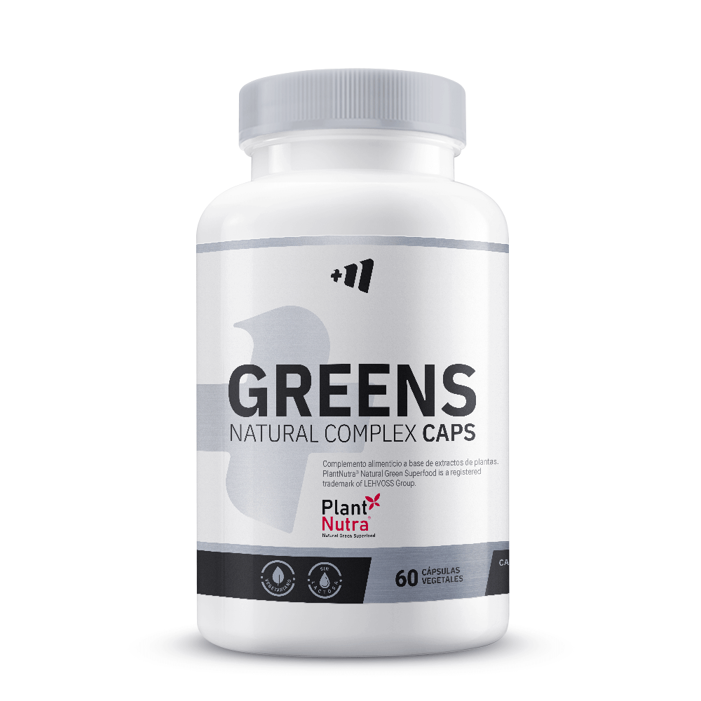 Greens Natural Complex Caps - 60 Cápsulas Vegetales - Superfoods - Masmusculo_0