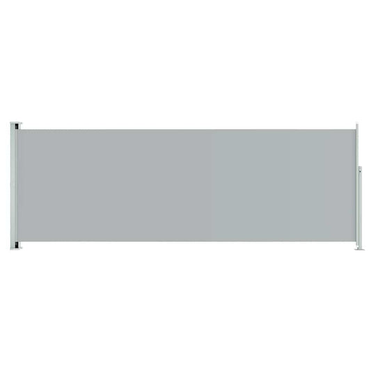 Vidaxl Toldo Lateral Retráctil Para Patio Gris 220x600 Cm_0
