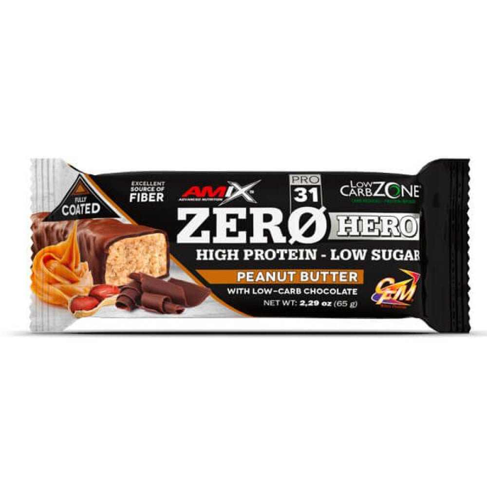 Zero Hero 31% Protein Bar 65 Gr 1 Ud Crema De Cacahuete_0