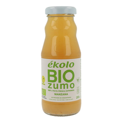 Sumo de Maçã Biológico 100% Espremido Ékolo 200 ml