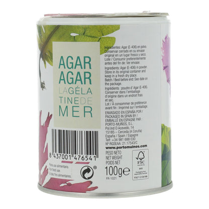 Ágar ágar em pó Porto Muiños