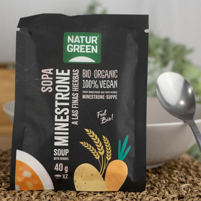 Sopa Minestrone Ervas Finas Bio Naturgreen 40g
