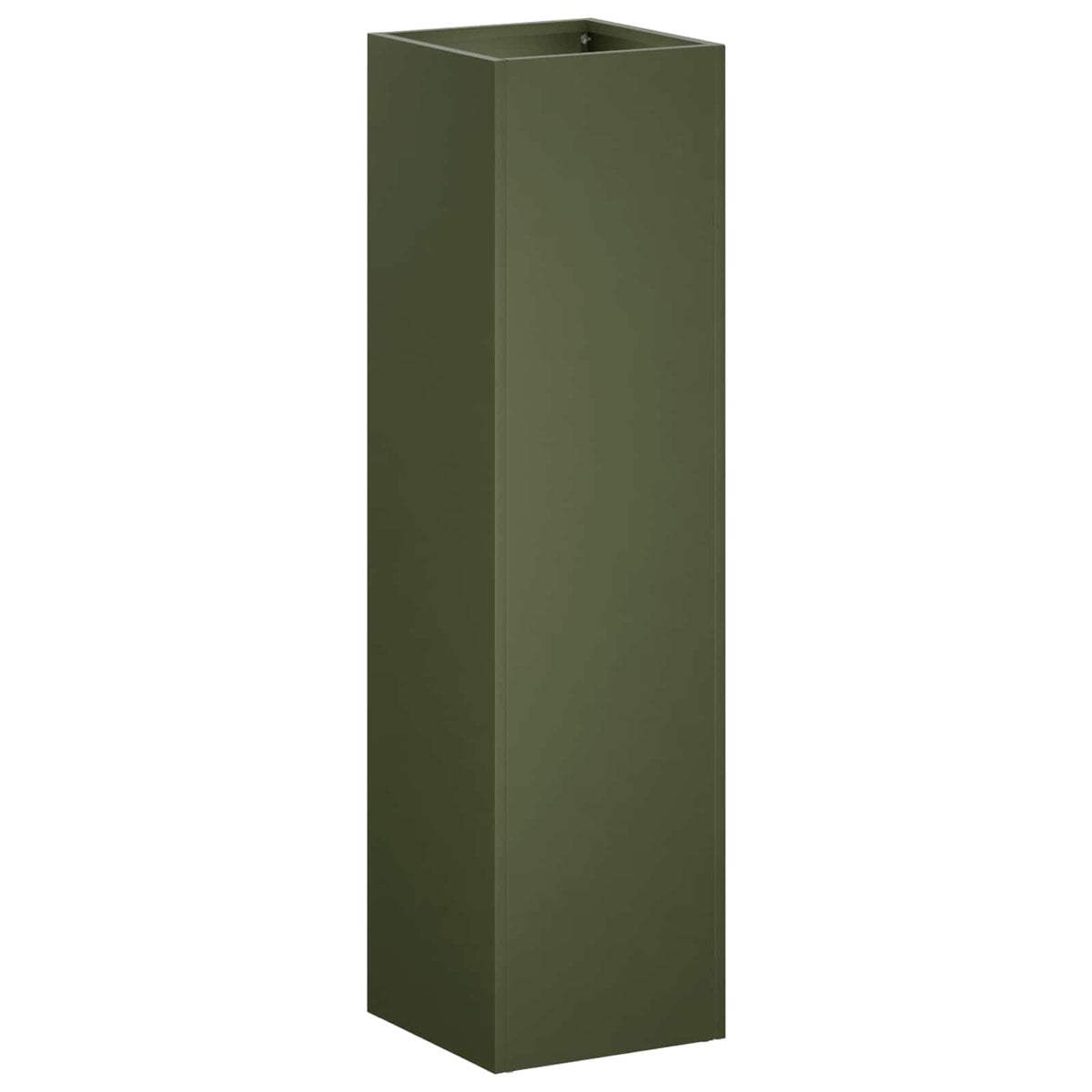 Macetero De Jardín 2 Uds. Verde Oliva 20 X 20 X 75 Cm_2