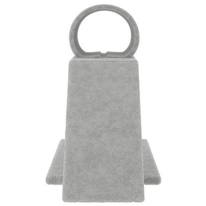 Vidaxl Rascador Para Gatos Con Túnel Y Escalera Gris Claro 55,5 Cm_3