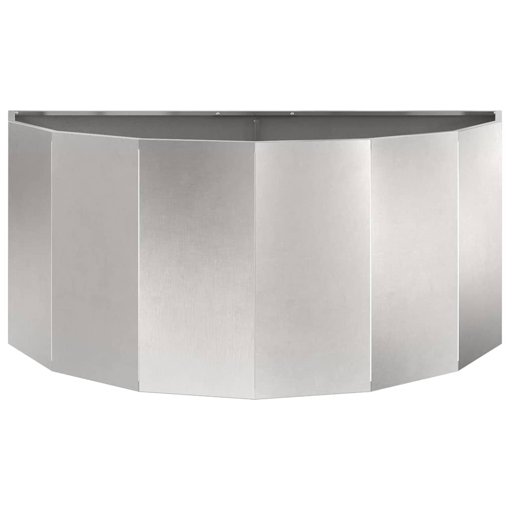 Jardinera Plateado 120 X 60 X 50 Cm Acero Inoxidable_4