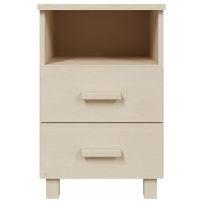 Mesita De Noche Hamar Madera Pino Maciza Marrón Miel 40x35x62cm_1